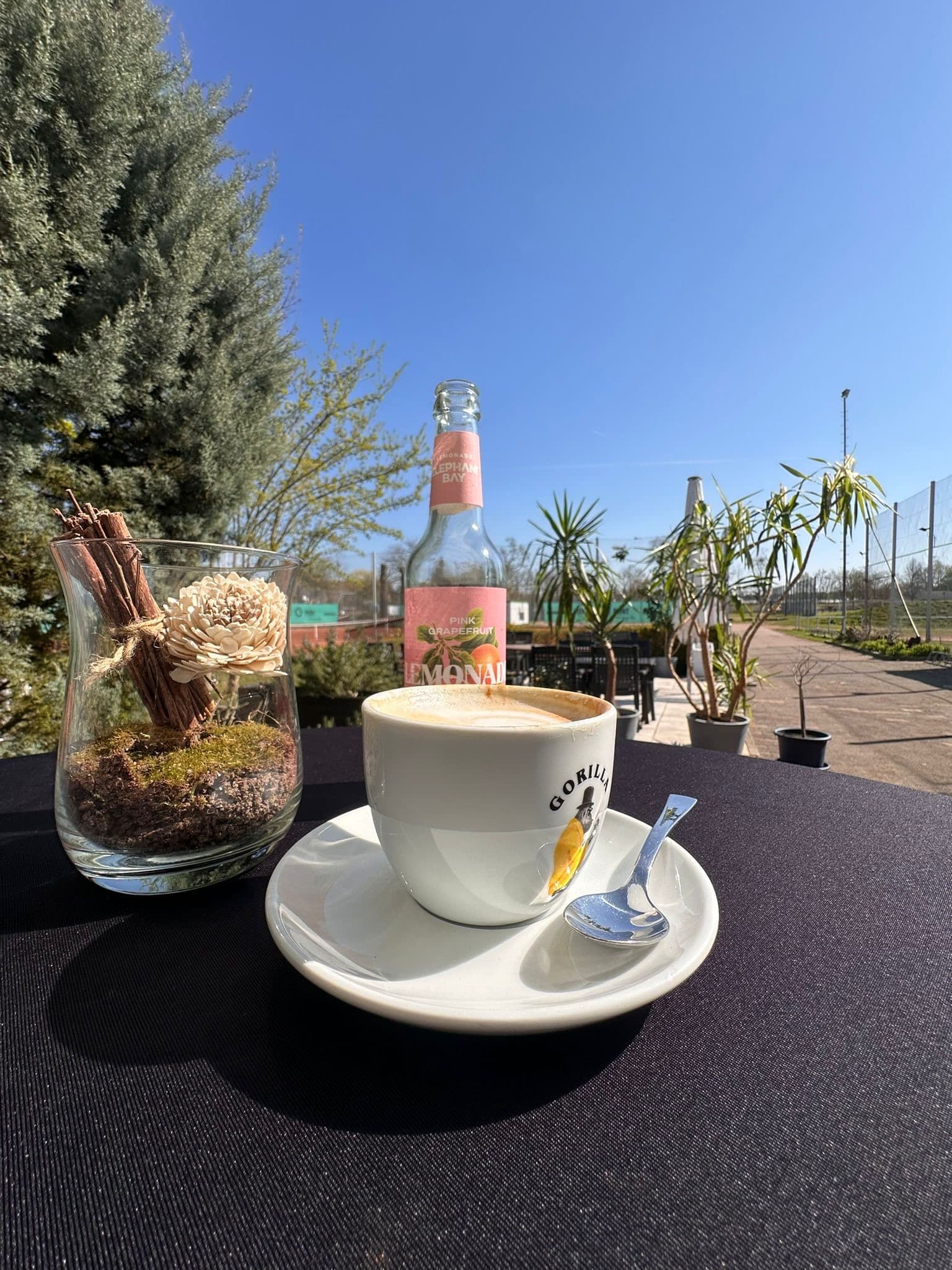 Essen in der Gaststätte Ringwäldchen